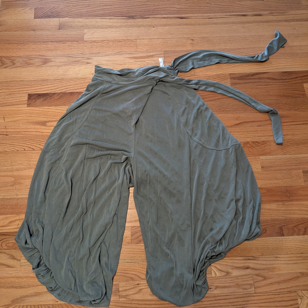 FP Movement Sage Green Wrap Pants -S